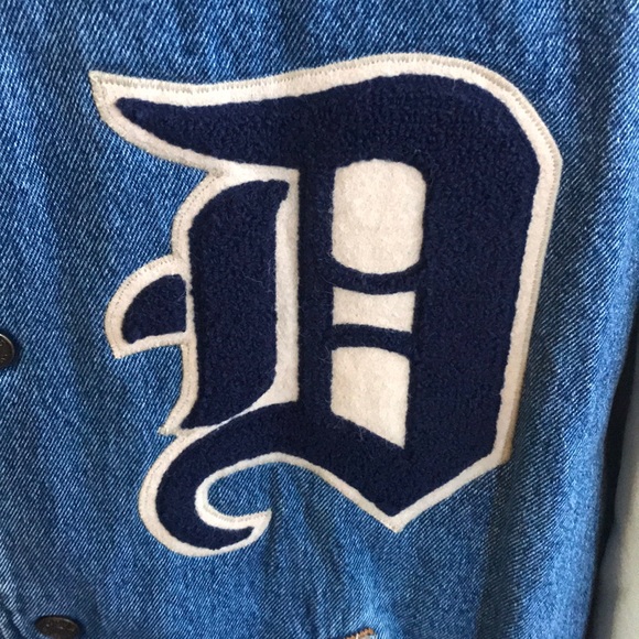 VINTAGE GEAR DALLAS MORNING NEWS PRESS JEAN JACKET - Picture 2 of 12